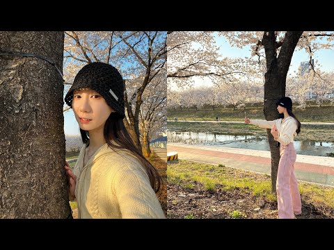 VLOG | 4년차 직장인 브이로그 | 이런 저런 일 얘기😩 | 맥북에 물쏟은 썰 풉니다😭 | 외롭지 않은 주말출근 | 남자친구의 뿌리를 찾아서..feat. 영동