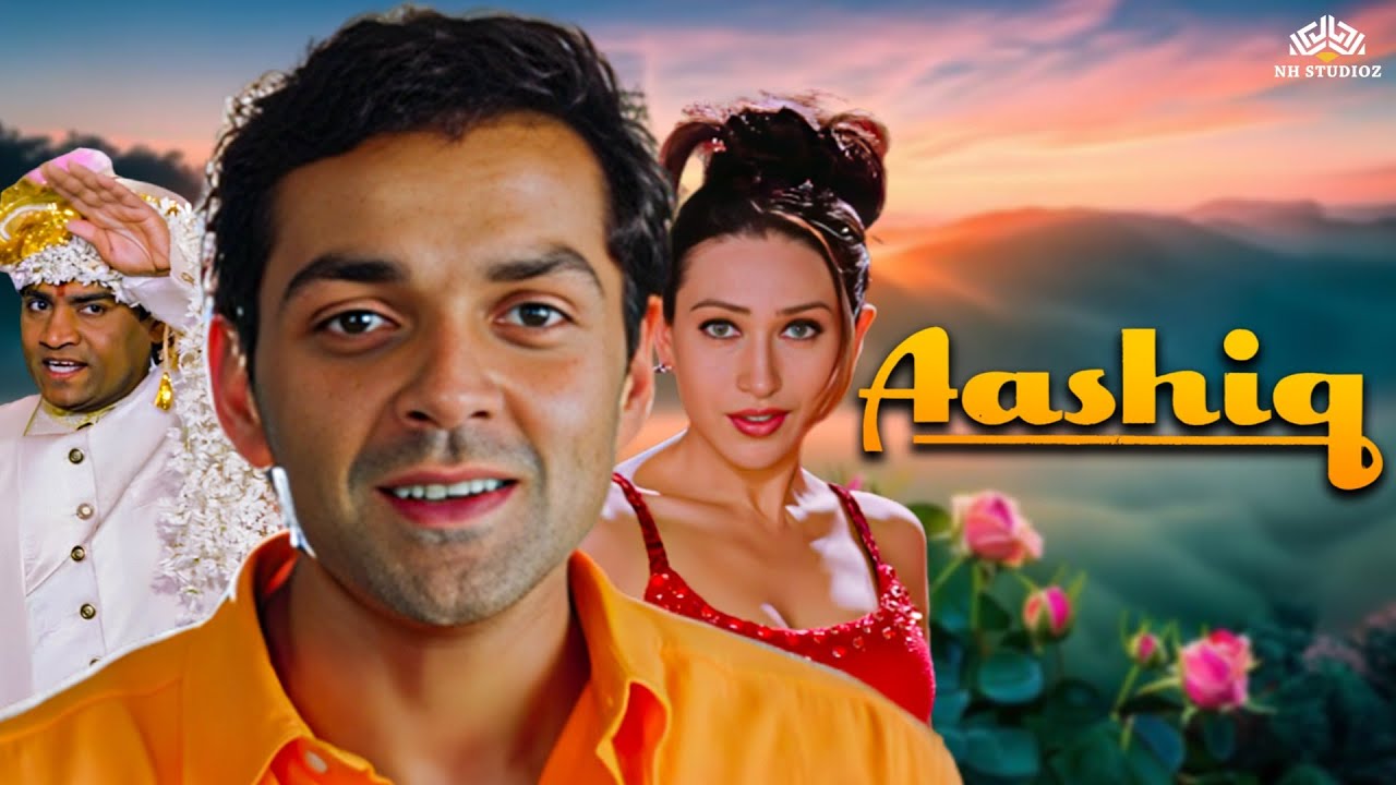 Aashiq    Full Movie  Bobby Deol Karisma Kapoor Rahul Dev  Bollywood Blockbuster Movie