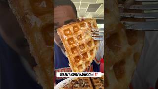 BEST WAFFLE IN AMERICA🧇⁉️#shorts #breakfast #wafflehouse #waffle #floridafood #brunch