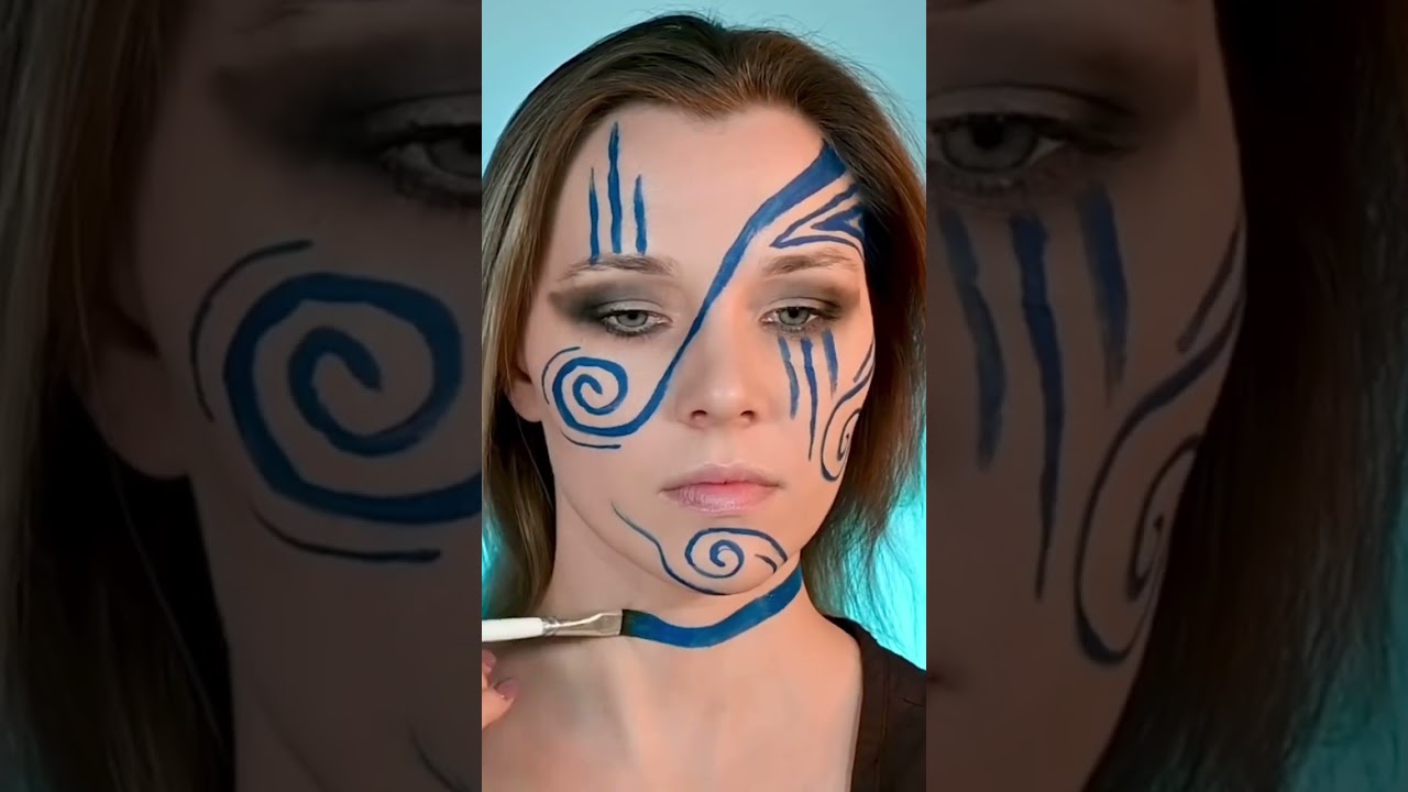 Celtic Warrior Face Paint