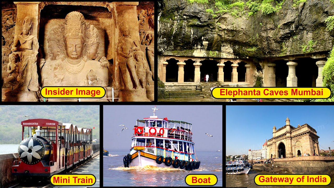 Elephanta Caves Mumbai Tour Vlog Ferry & Toy Train Ride Elephanta
