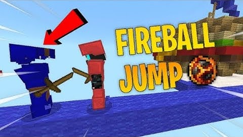 Doing epic fireball jump in badwars | nethergames