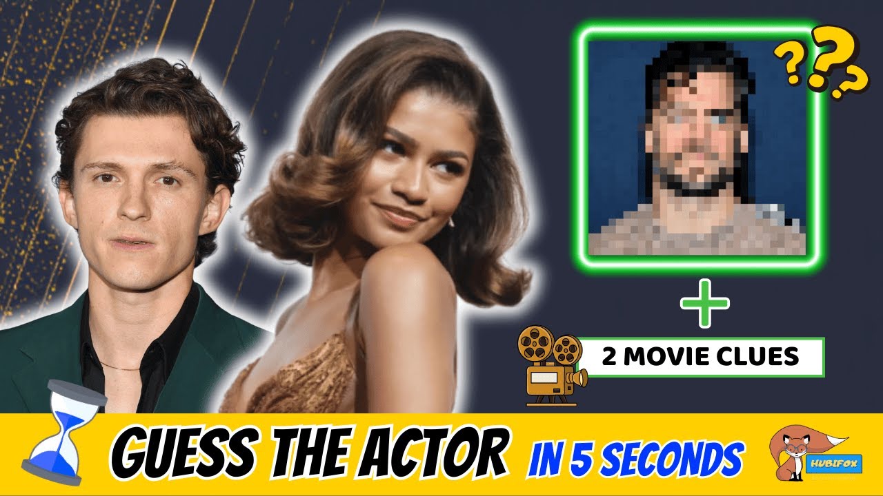 Is Your Movie IQ Above Average? Guess the Actor Challenge 🎬