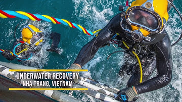 For Army divers, excavating underwater tombs is a solemn, honorable duty
