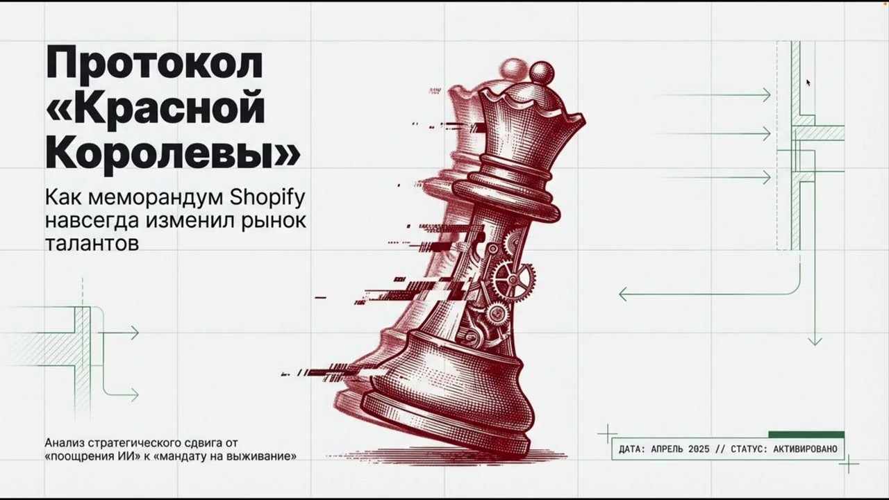 Гонка Красной королевы: трансформация AI-талантов в Shopify