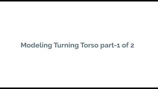 Revit Bangla Tutorial: Modeling Turning Torso Part 1 | BIMatics