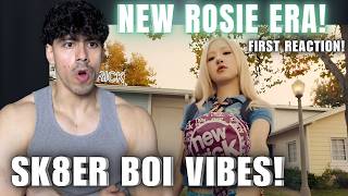 ROSÉ NEW TRICK MV REACTION | Took me back to my Avril Lavigne days!
