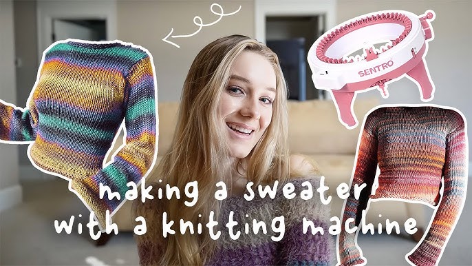Circular knitting machine pattern Sweater