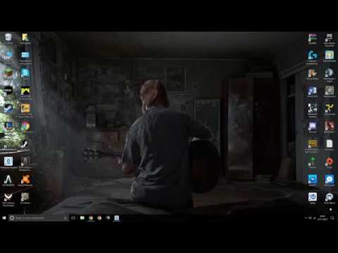 Animated Windows 10 Wallpaper Ellie Sings The Last Of Us 2 Youtube