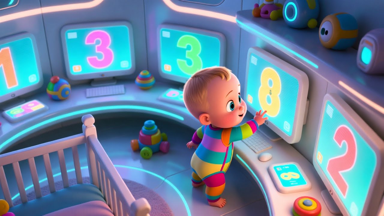 Counting with Baby Today 🔢😊🍼 | Kids Fantasy Song | Learn Numbers 1 to 10