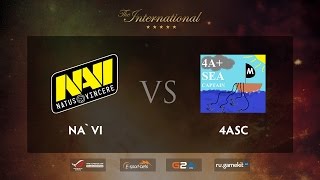 Na`Vi vs 4ASC Game 3, TI5 EU Qualifiers