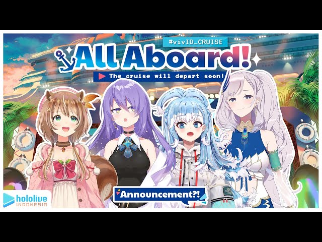 [#vivID_CRUISE] ALL ABOARD!! The cruise will depart soon! + Announcement?!のサムネイル