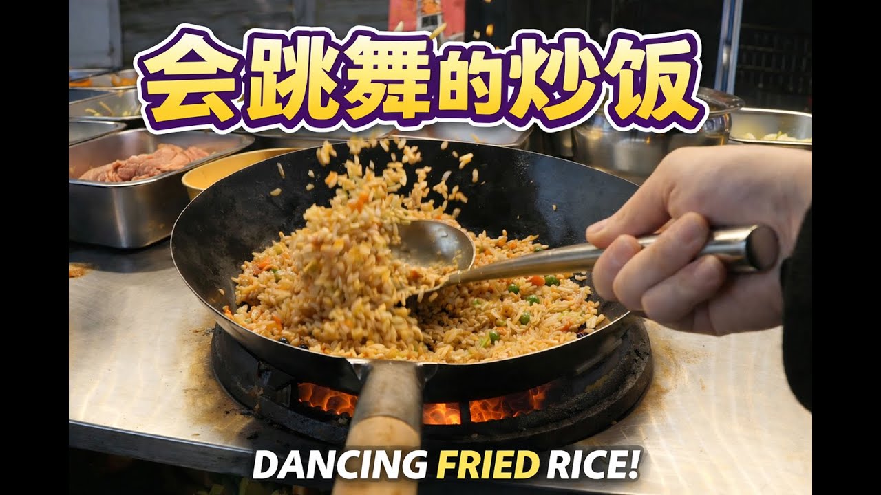 🔴 LIVE Chinese Street Food – Egg Fried Rice Cooking 🔥