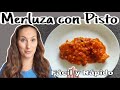 Merluza con Pisto/ Fácil y Económico/ Paso a Paso/ Recetas caseras/ Maricienta