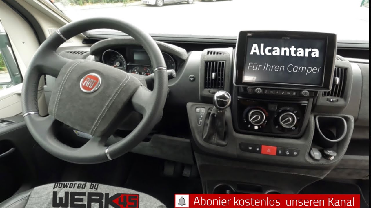 Produktbild von An TGX Araturenbrett-atte, Öko-Leder, Beige