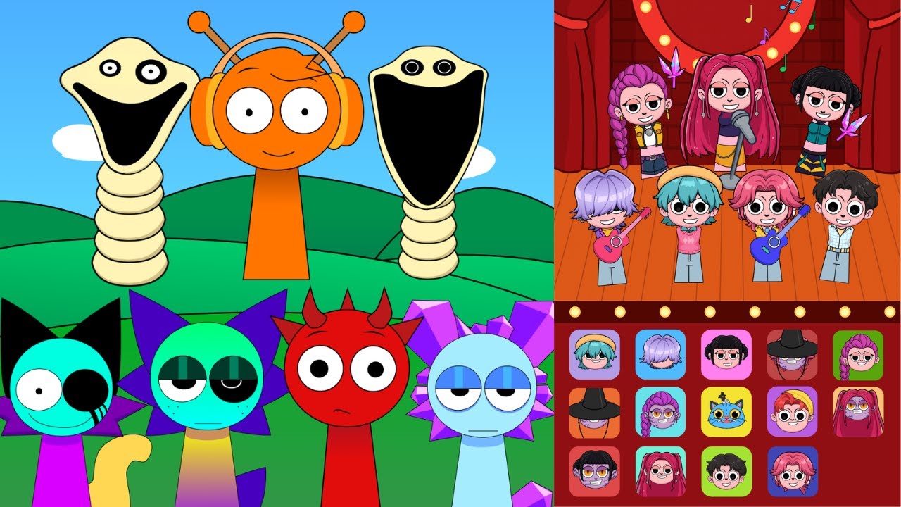 Kpop Master Remix Beat Maker Gameplay | Create, Remix & Play Horror Rhythms