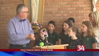 All Saints School students recognized with Green Apple Award