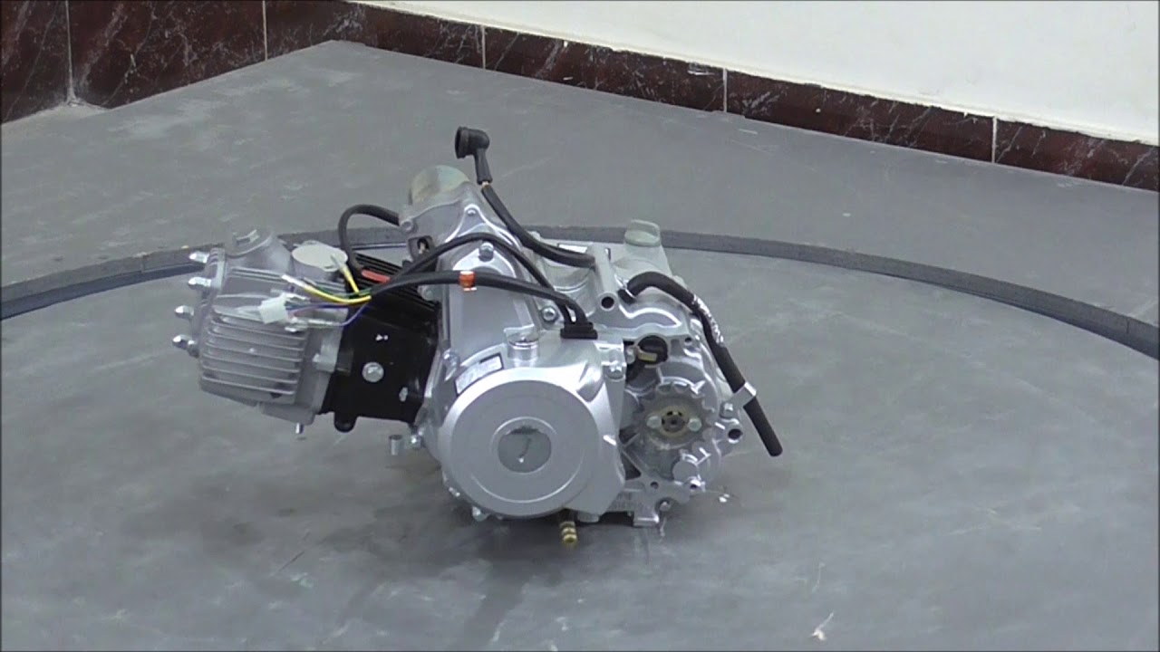 Двигатель мопедный 90 куб.см, механика по кругу, кик и электростартер .