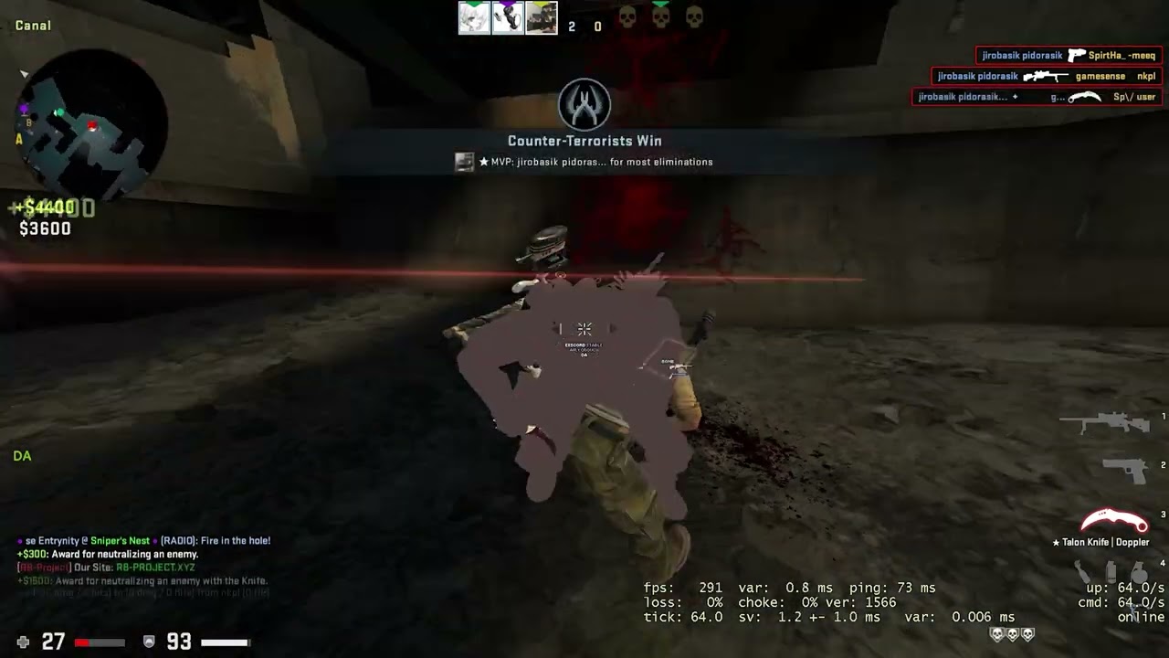 hvh highlights w / neverlose.cc / chimera / exscord