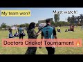 Doctors cricket tournament   dramir aiims  doctors vlog vlog trend
