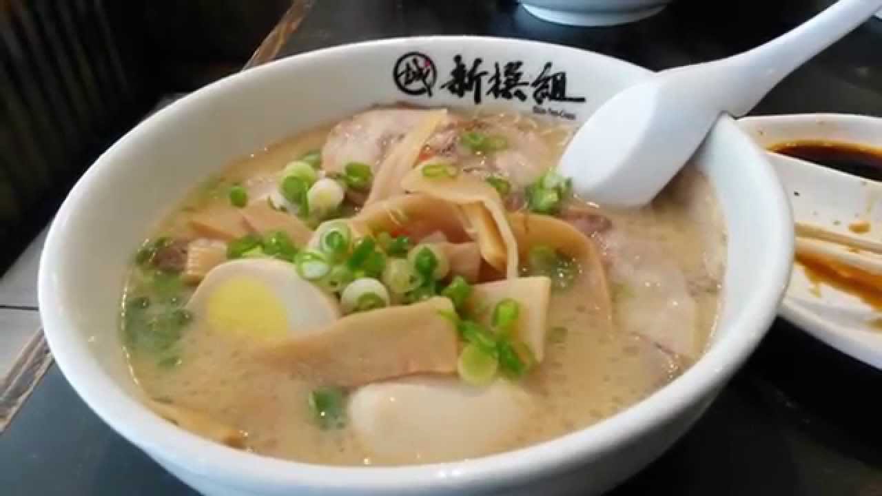 Shin Sen Gumi Hakata Ramen Gardena Video review YouTube