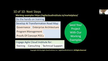 Agile AI Platform Architecture With Agile Cloud Manager 10