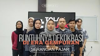 Kelompok 5 - Runtuhnya Demokrasi Di Era Gempuran Serangan Fajar