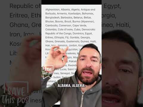 BREAKING: Trump Admin FREEZES Immigrant Visas for 75 Countries #immigration #greencard