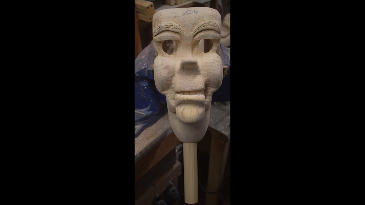 Blondie part 26, how to make a ventriloquist dummy, figure out of wood