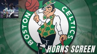 Boston Celtics Horns Screen
