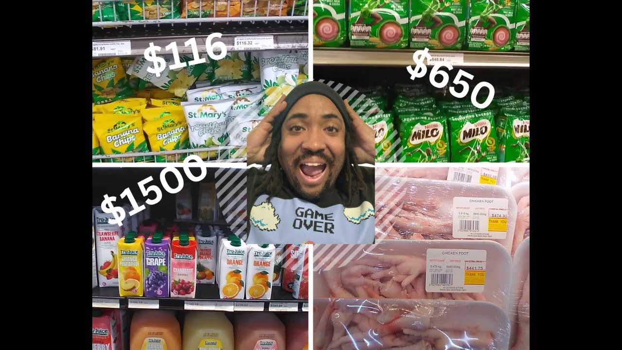 2023 Jamaican Grocery Food Prices / Fridge Items YouTube