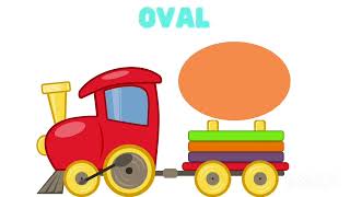 learn vocabulary,  shapes,  kids learning shapes , shapes train