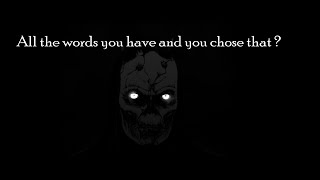 What happens when you mention poop to Necromancer ( Cryptmaster)