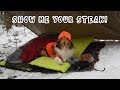 Winter Camping Under A Tarp - Show Us Your Steak