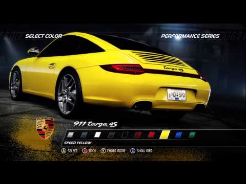 NFS HP Racer Performance Series Porsche 911 Targa 4S HD