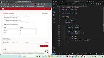 DSA with C++ | CODEPTIT | Quy hoạch động | DSA05018 - Xâu con đối xứng dài nhất
