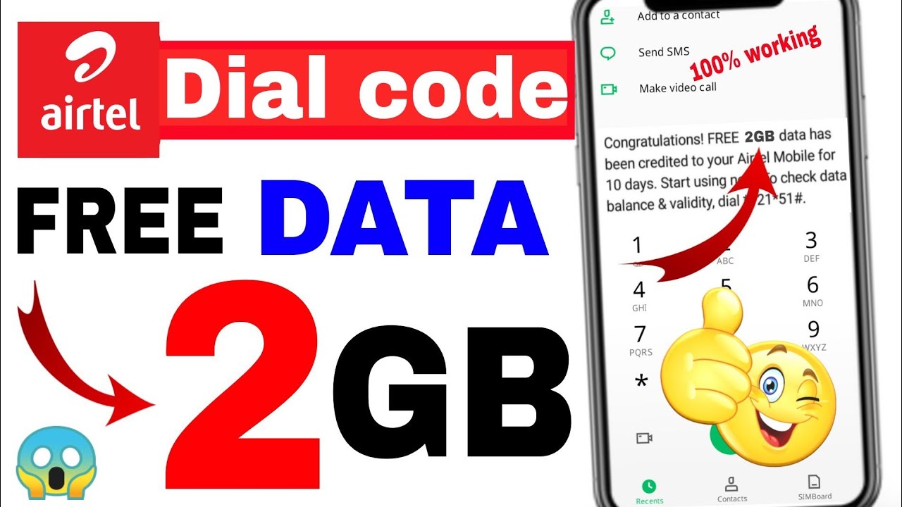 Airtel free data 2023 | Airtel free 2GB data new code 2023 | Airtel ...