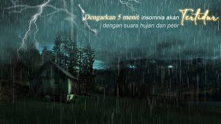 Fall asleep in 5 minutes, rain sounds for sleep, nature sounds, insomnia