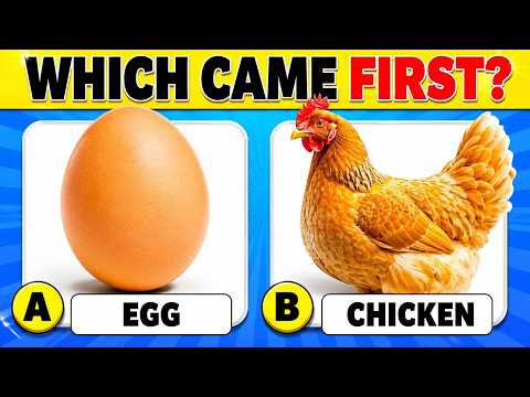 Which Came First Quiz 🥚🐔 | Fun Trivia Challenge | Test Your General Knowledge | Lamby Quiz