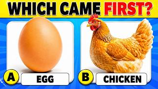 Which Came First Quiz 🥚🐔 | Fun Trivia Challenge | Test Your General Knowledge | Lamby Quiz