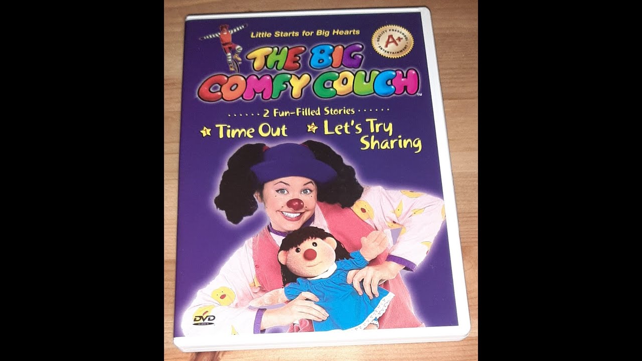 Opening To The Big Comfy Couch Time Out/Let's Try Sharing 2003 DVD