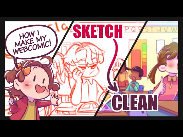 How I make a Webcomic/Webtoon Episode! class=