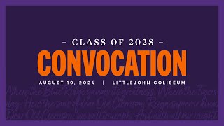 2024 Clemson Convocation