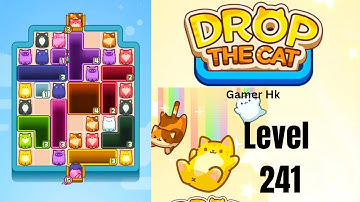 Drop The Cat Level 241 Walkthrough Solution 