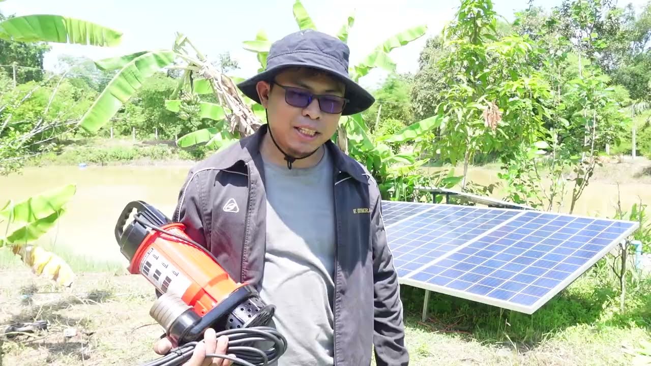 ทดสอบปั๊มจุ่ม โซล่าเซลล์ MTEC รุ่น XWG H1200 50 20 20 72