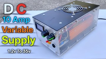 Diy Variable Power Supply | ⚡ | #dcsupply #variablesupply #diyprojects