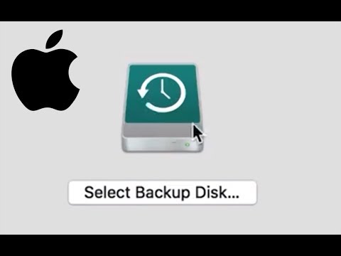 How to Set up Time Machine on an External Hard Drive for Macbook , iMac
