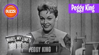 Welcome Pretty Perky Peggy King!  1955 What's My Line? | BUZZR