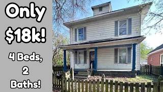 This Home is Only $18k and has 4 Beds and 2 Baths!