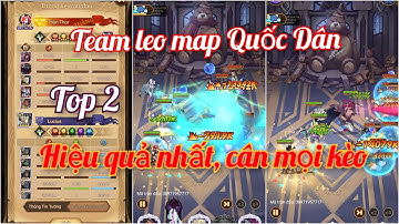 Afk Arena | Top 5 Team leo map Quốc dân mạnh nhất hiện nay - Top 2 Mehira, Rosa, Rowan